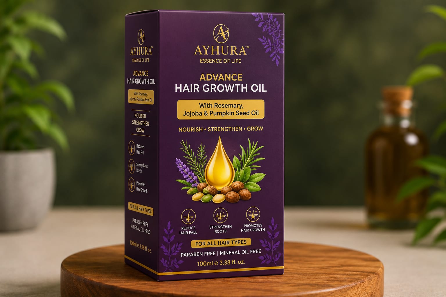 Advance Hair Growth Oil — Lifestyle